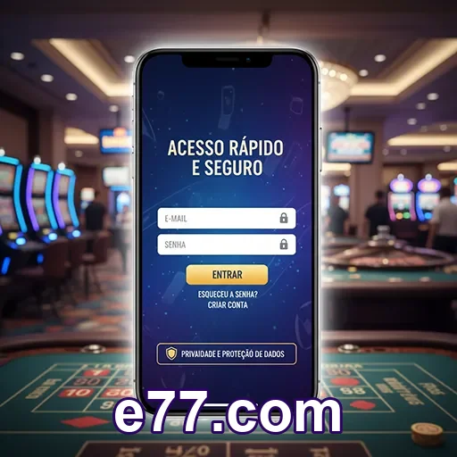 Entre na plataforma com foco em jogo responsável