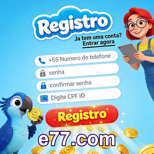 Tela de depósito por Pix em poucos passos na e77.com